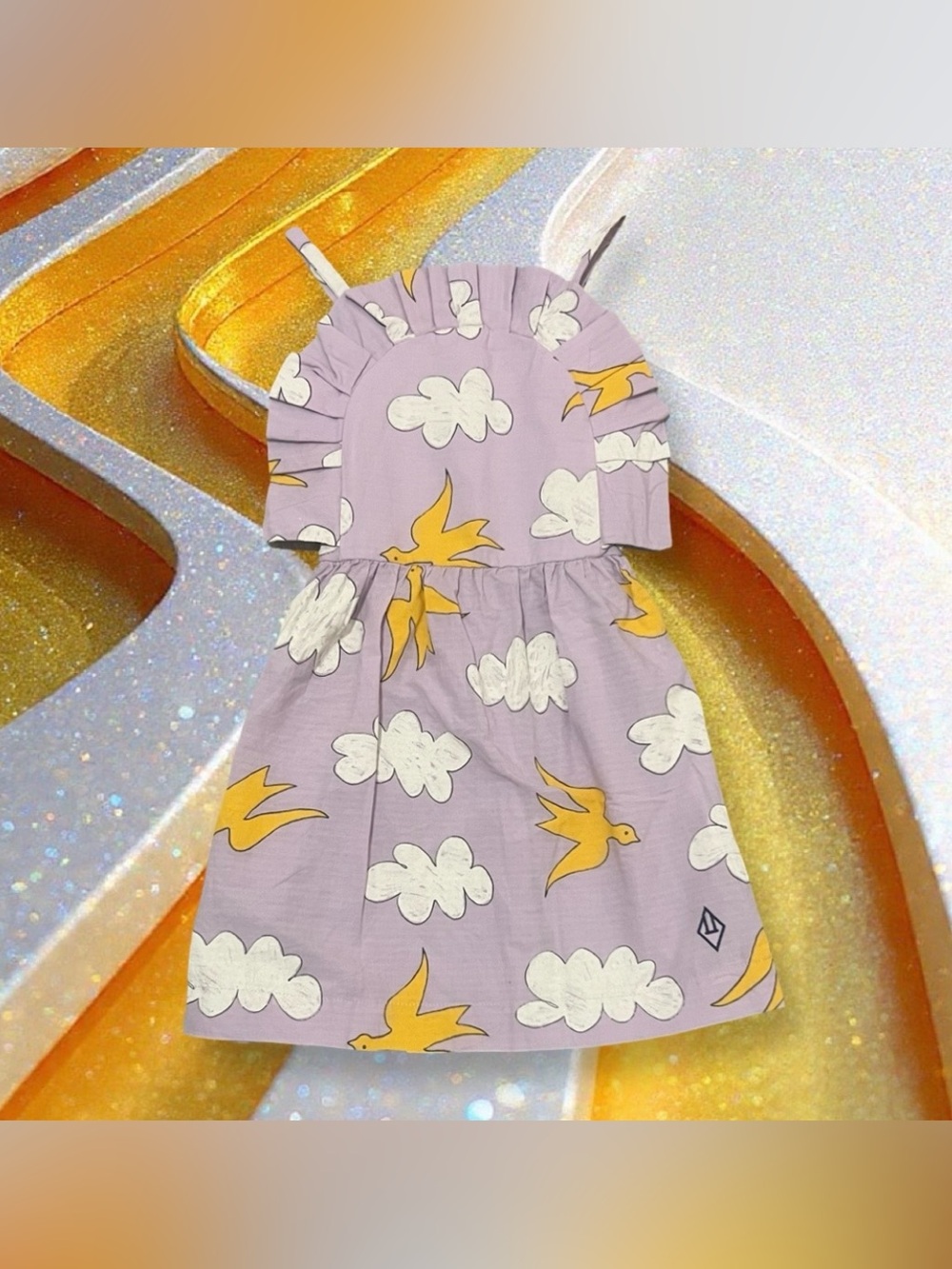 The Animals Observatory Clouds Lavand Dragonfly Dress